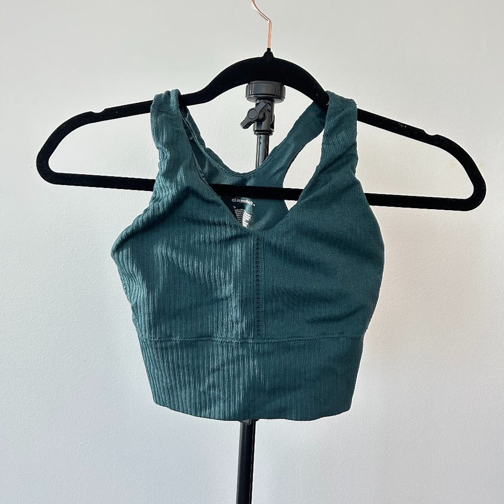 GREEN YOGA SPORTS BRA